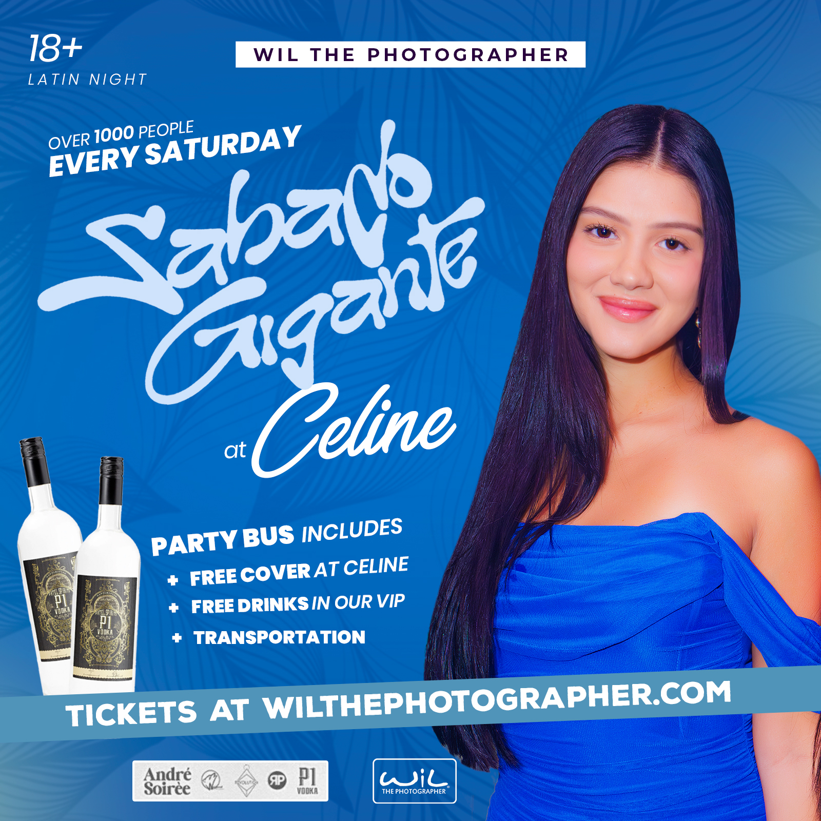 10:20 West - 10:35 East - Saturdays at Celine - Party Bus