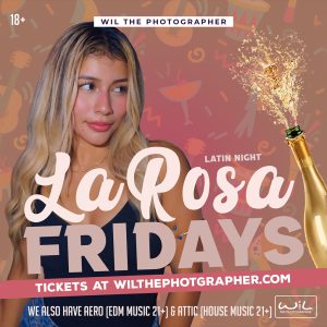 Fridays at Attic, La Rosa, & Aero - Party Bus