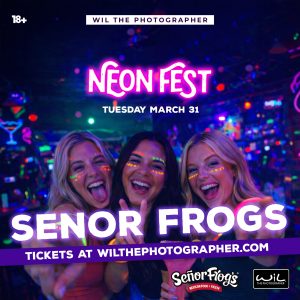 Regular Pickup - Tuesdays at Senor frogs - Party Bus | 11:20pm west  | 11:35pm East