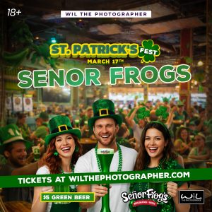 Early Pickup - Tuesdays at Senor frogs - Party Bus | 10:30pm west | 10:45pm East