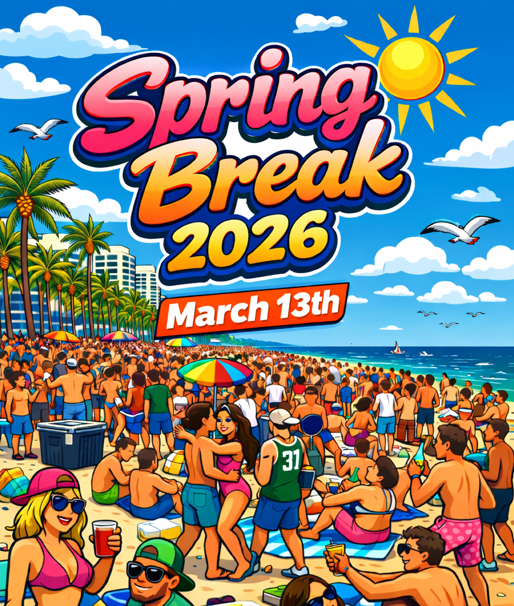 Spring break 2026 - March 13 - 7eleven 5:00am | Starbucks 5:20am
