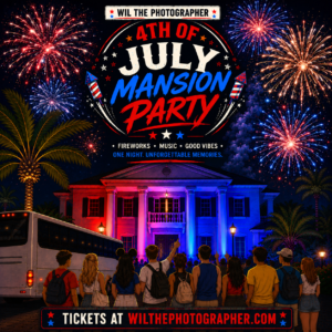 4th of July Mansion Party - 7eleven 12:00am | Starbucks 12:30am